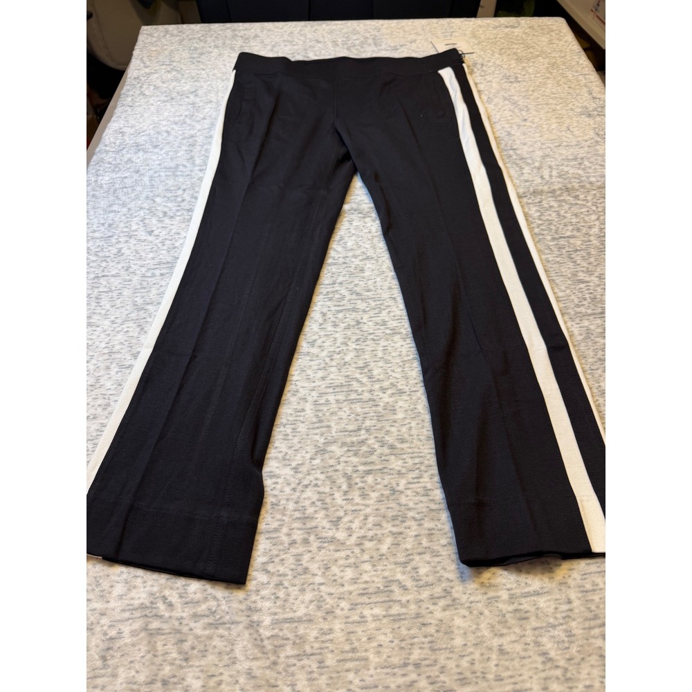 Belyn KeyStriped Pants Women's Size‎ Medium Simone crop NWT